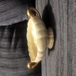 Vintage Pearl China Company Iridescent Pearl centerpiece